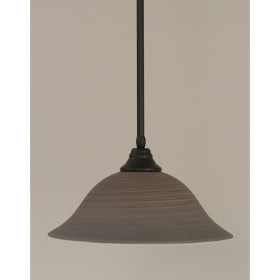 Toltec Lighting Any 1 - Light Pendant in  Matte Black