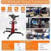 Transmission Jack Lift, 1322 Lb Adjustable Telescoping Hydraulic Hoist with High Lift and Foot Pedal Operation - 2 of 4