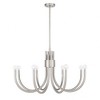 Savoy House Sorrento 8 - Light Chandelier in  Satin Nickel - 2 of 4