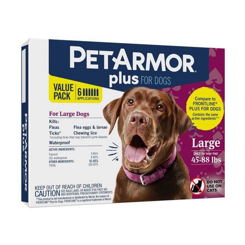 PetArmor Plus Flea and Tick Topical Treatment for Dogs, 4 of 12