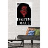 Trends International Star Wars: The Phantom Menace - Darth Maul Charcoal Framed Wall Poster Prints - 2 of 4