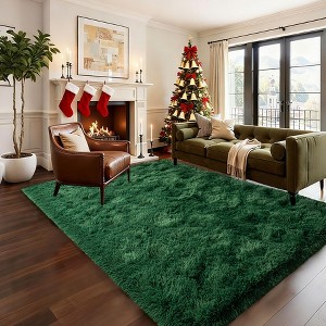 Area Rugs for Living Room Bedroom, Non-Slip Fluffy Soft Shag Carpet for Kids Home Dorm Decor - 1 of 4