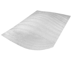 UBMOVE 7-3/8" x 7-1/2" White Foam Pouches for Cups (25 Pack) Protect Dishes - 1 of 4
