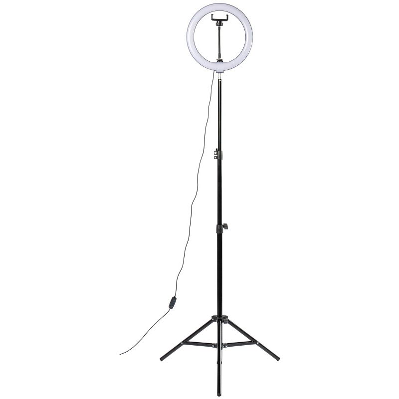 Blackmore Pro Audio LED Selfie Ring Light with Tripod, 1 of 8