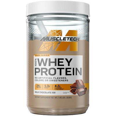 MuscleTech Pure Series 100% Whey Protein Shake - Chocolate - 23.2oz
