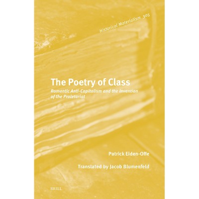 The Poetry of Class - (Historical Materialism Book) by  Patrick Eiden-Offe (Hardcover)