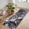 Soft Modern Abstract Boho Area Rugs for Living Room Washable Machine Rug Non-Slip Vintage Carpet for Bedroom Farmhouse Dining Room Kids Room - 3 of 4