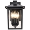 Nuvo Lighting Jamesport 3 - Light Lantern in  Matte Black - 2 of 4