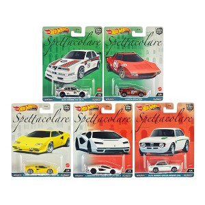 "Spettacolare" 5 piece Set "Car Culture" Series Diecast Model Cars by Hot Wheels - 1 of 4