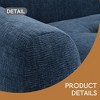 85.8" Wide Chenille Fabric Sofa with Tufted Style, Full Sponge Compression Design, with Powder-Free Foam - Leovsnove - 4 of 4