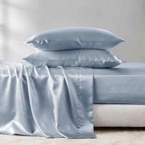 Lycvki 6-Pieces Satin Luxury Sheet Set Full - 1 of 4