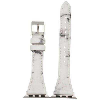 Olivia Pratt Printed Skinny Leather Apple Watch Band