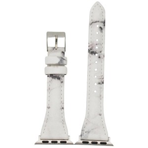 Olivia Pratt Printed Skinny Leather Apple Watch Band - 1 of 4