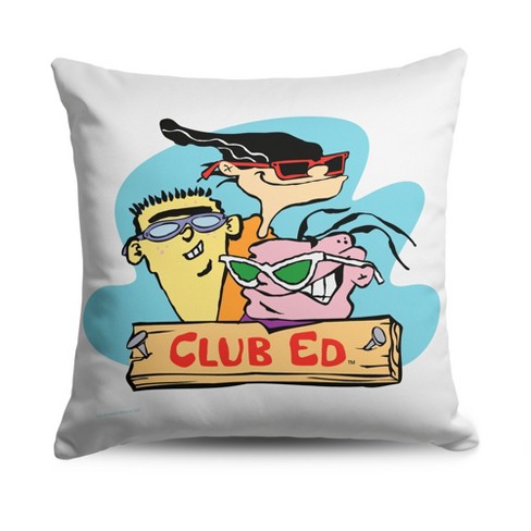 Cartoon Network Ed Edd N Eddy Club Ed Throw Pillow 18x18 Inches - image 1 of 2