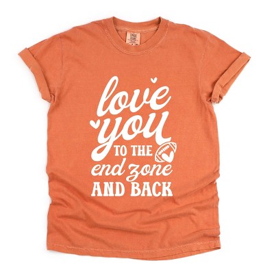 Simply Sage Market To The End Zone And Back Garment Dyed Tee