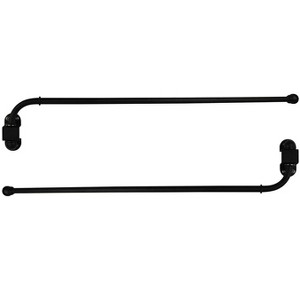 Urbanest Swing Arm Drapery Curtain Rod, 0.5" Dia, 24" to 38" - 1 of 4