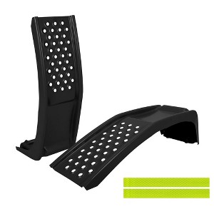 Heavy Duty Car Ramp Set – 2 Pack, 8,000 lbs Capacity, 8 Inch Max Lift ...