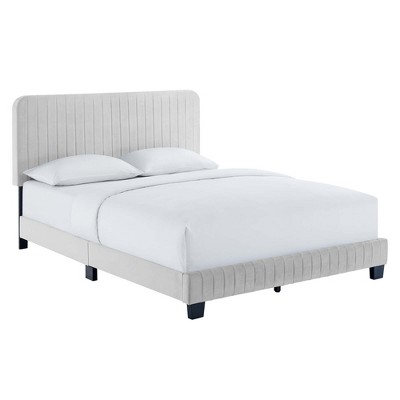 Modway Celine Channel Tufted Performance Velvet Full Platform Bed