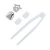 Unique Bargains Hip Hop Star Double-sided Fake Grills 1 Set - 3 of 4