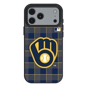 MLB National League Teams Plaid MagSafe Compatible Cell Phone Case for Apple iPhone 17 Series - 1 of 4