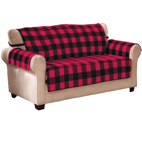  Buffalo Plaid Sofa Cover Couch Covers Compatible with