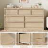 Whizmax 7 Drawer Dresser for Bedroom, Wooden Double Dresser Organizer with Storage, Modern Chest of Drawers for Bedroom, Living Room, Nursery - 4 of 4