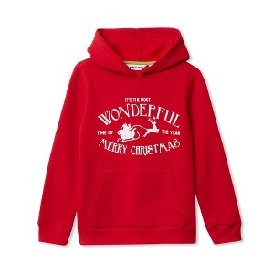 Lands' End Lands' End Kids Fleece Pullover Hoodie - 1 of 2