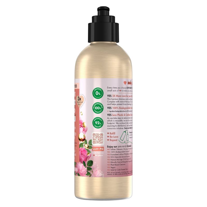 Love Beauty and Planet Pure Nourish Advanced Repair for Damaged Hair Pump Shampoo, 5 of 8