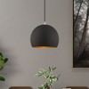 Livex Lighting Piedmont 1 - Light Pendant in  Black - 4 of 4