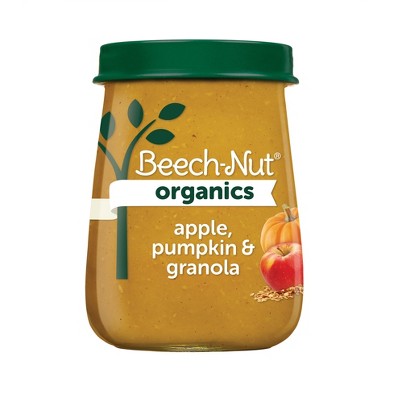 Image of Beech-Nut Organics Apple Pumpkin & Granola Baby Food Jar - 4oz