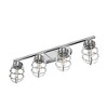 Hunter Fans 11.5" Starklake Wall Light Chrome Finish 4-Light Bath Vanity - 4 of 4