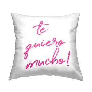 Stupell Industries Te Quiero Mucho Rosa - 1 of 3