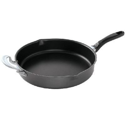 Nordic Ware Professional Weight 12 Inch Texas Skillet With Helper Handle