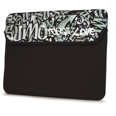 Mobile Edge Sumo Graffiti Neoprene Sleeve 14.1" Ultrabooks or 15" MacBook screens Black