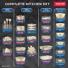 Bakken Master 38 Piece Granite Cookware and Bakeware Set – Nonstick Granite Coating, Tempered Glass Lids, 6-piece Bakeware set, 12-piece Mixing Bowls, - 2 of 4