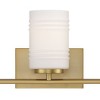 Designers Fountain Leavenworth 3 - Light Vanity in  Brushed Gold - 2 of 4
