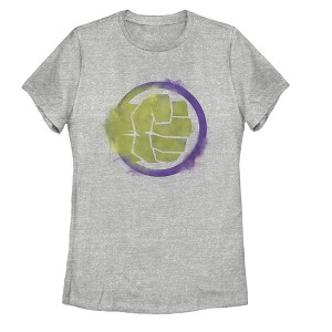 Women's Marvel Avengers: Endgame Smudged Hulk T-Shirt - 1 of 3