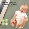 KeaBabies 2pk Soothe Waterproof Fitted Mini Crib Sheets for Girl, Boy, 100% Organic Soft Cotton Pack and Play Sheets - 4 of 4