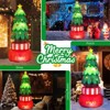 SEVOBAL Inflatable Holiday Decorations Lighted Blow-Up Xmas Tree Christmas Inflatable Outdoor Decoration, Green, 39.5"*39.5"*96" - 3 of 4