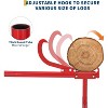 Acekool 48in Timberjack Log Lifter,Adjustable Hook & Non-Slip Base,Log Jack Lifting Tool for Firewood Splitting,Portable for Home Camp Garage - 4 of 4