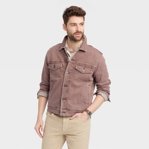 Denim jacket men shop target