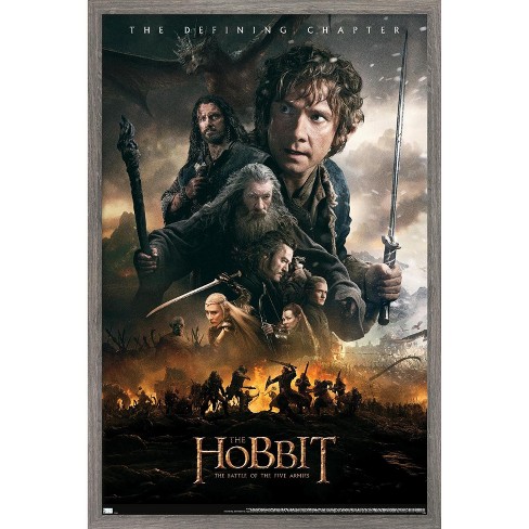 Trends International The Hobbit: The Battle of the Five Armies - One Sheet Framed Wall Poster Prints - image 1 of 4