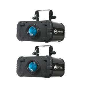 American DJ H2O IR LED Water Flowing Bright 5 Colors Light Effect (2 Pack) - 1 of 4