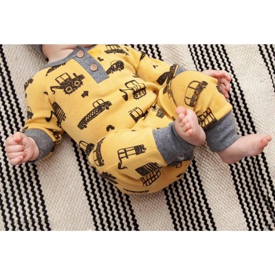 Boy's Baby Boy Keep Truckin Long Sleeve Romper - Tesa Babe