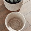 Plum & Post Burma Rattan Cachepots Large Set Of 2 - 4 of 4