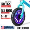 Toddler Balance Bike – No Pedal First Bicycle for Ages 18 Months to 4 Years – Adjustable Seat and 10" Foam Tires – Madd Gear My 1st BMX Balance Bike - 2 of 4