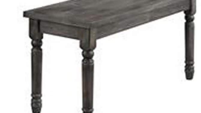 Wallace Bench Weathered Blue Washed - Acme Furniture, 2 of 6, play video