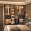 Aheaplus 40'' W Freestanding Closet System Walk-in Closet Organizer with Drawers and Hanging Rod - 2 of 4