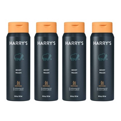 Harry's Redwood Body Wash - 16oz/4ct