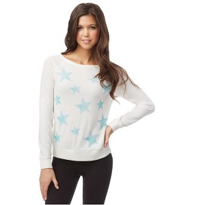 Aeropostale Womens Stars And stripes Pajama Sleep T-shirt - 1 of 2